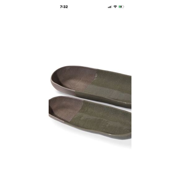 Interlude Home Celeste Tray Unique piece hand glazed - Picture 1 of 7